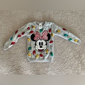 Minnie Mouse Christmas Sweater. Size 5/6
